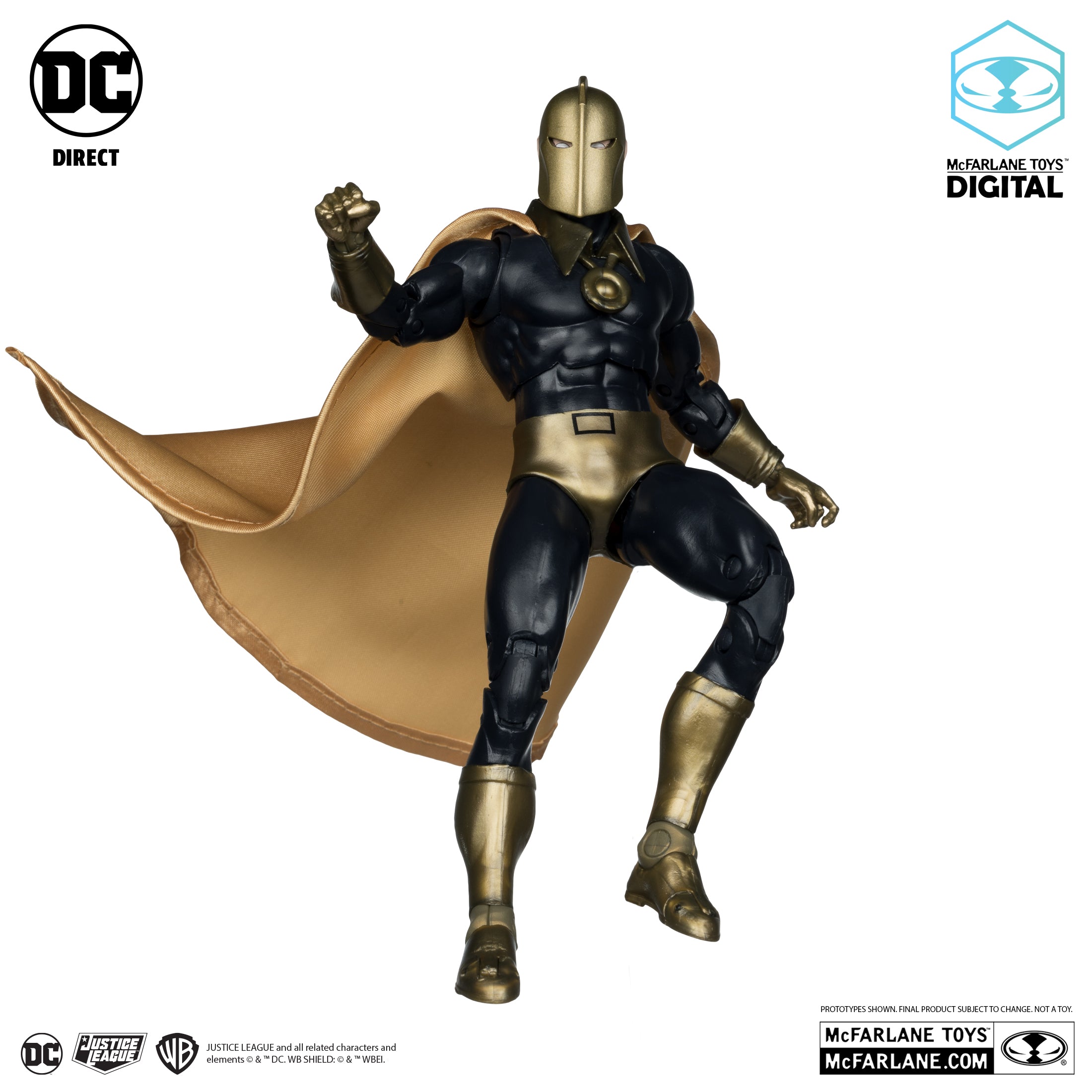 DC Direct Doctor Fate (DC: The Silver Age) Platinum Edition McFarlane