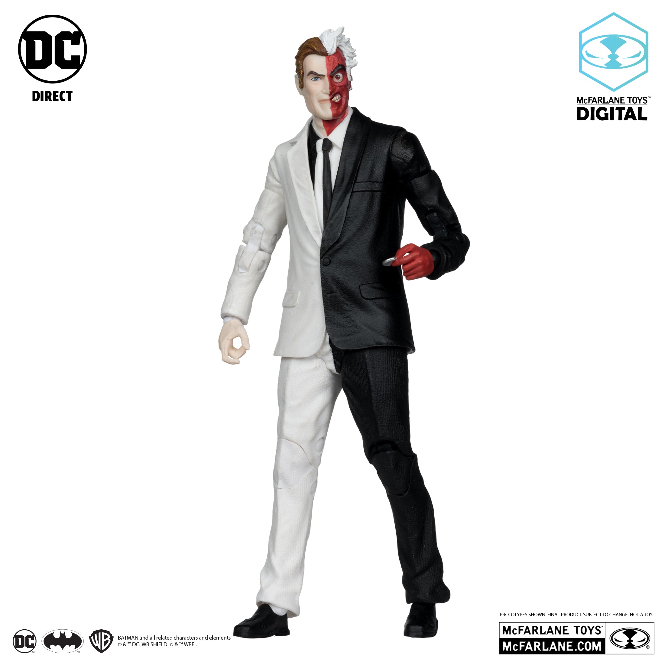 DC Direct Two-Face (DC: The Silver Age) Platinum Edition McFarlane