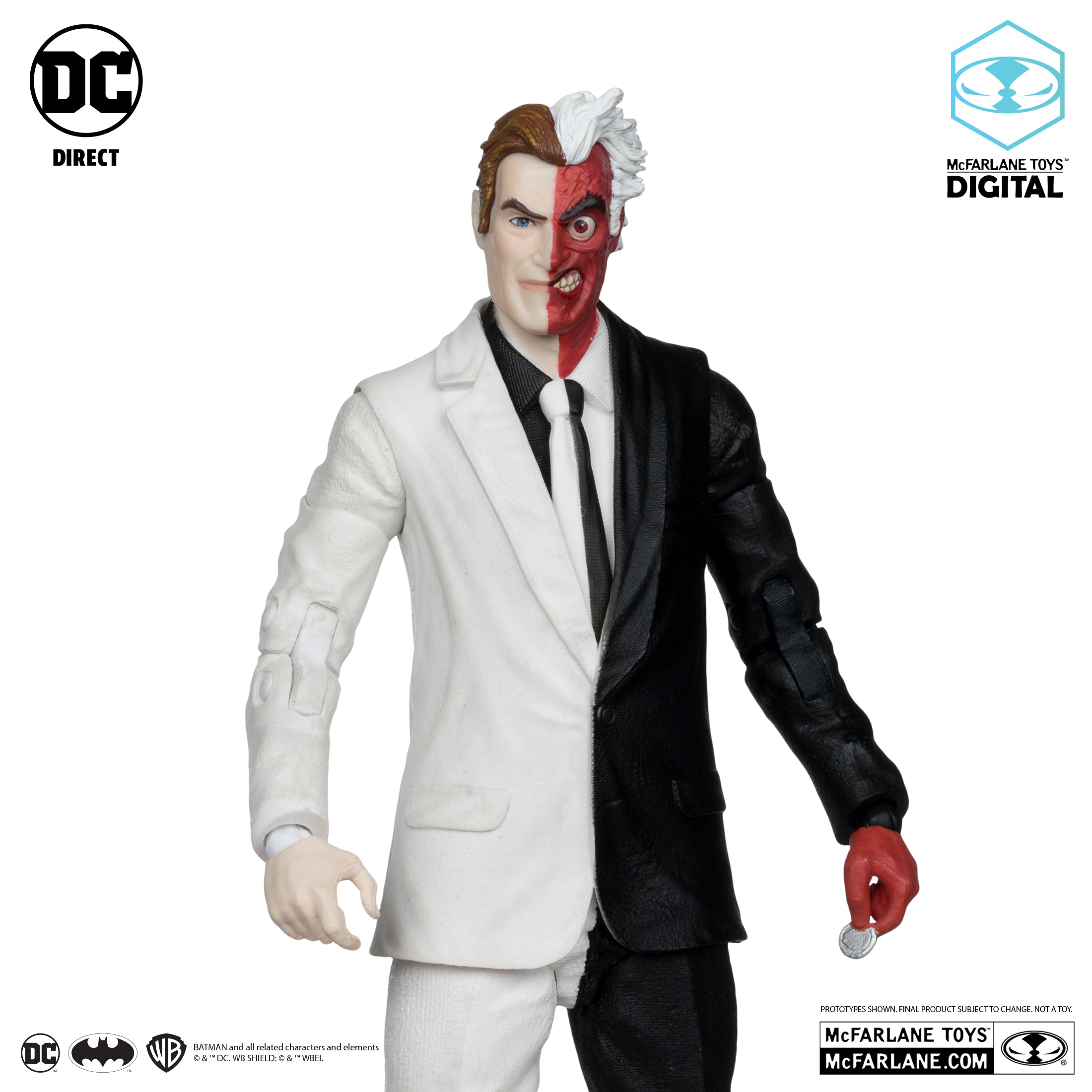 DC Direct Two-Face (DC: The Silver Age) Platinum Edition McFarlane