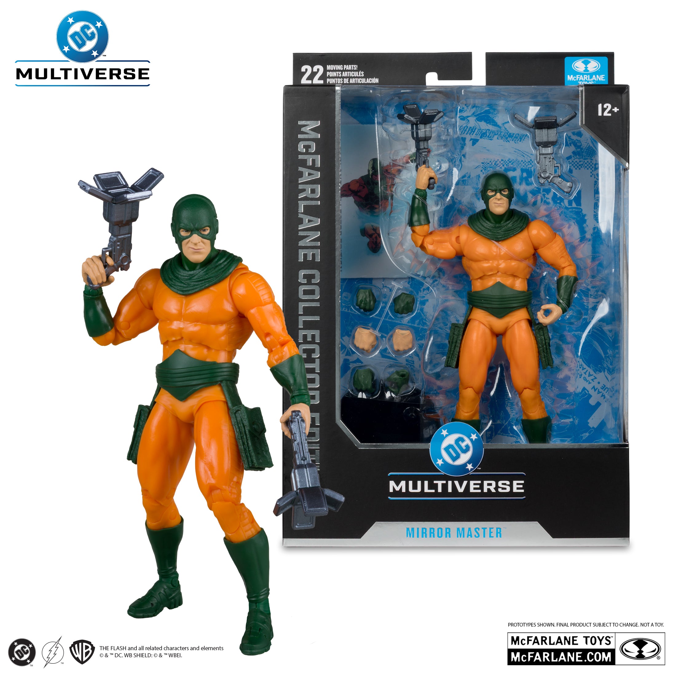 PREVENTA DC Multiverse Mirror Master (The Flash) Collector Edition McFarlane (Primer pago/anticipo)
