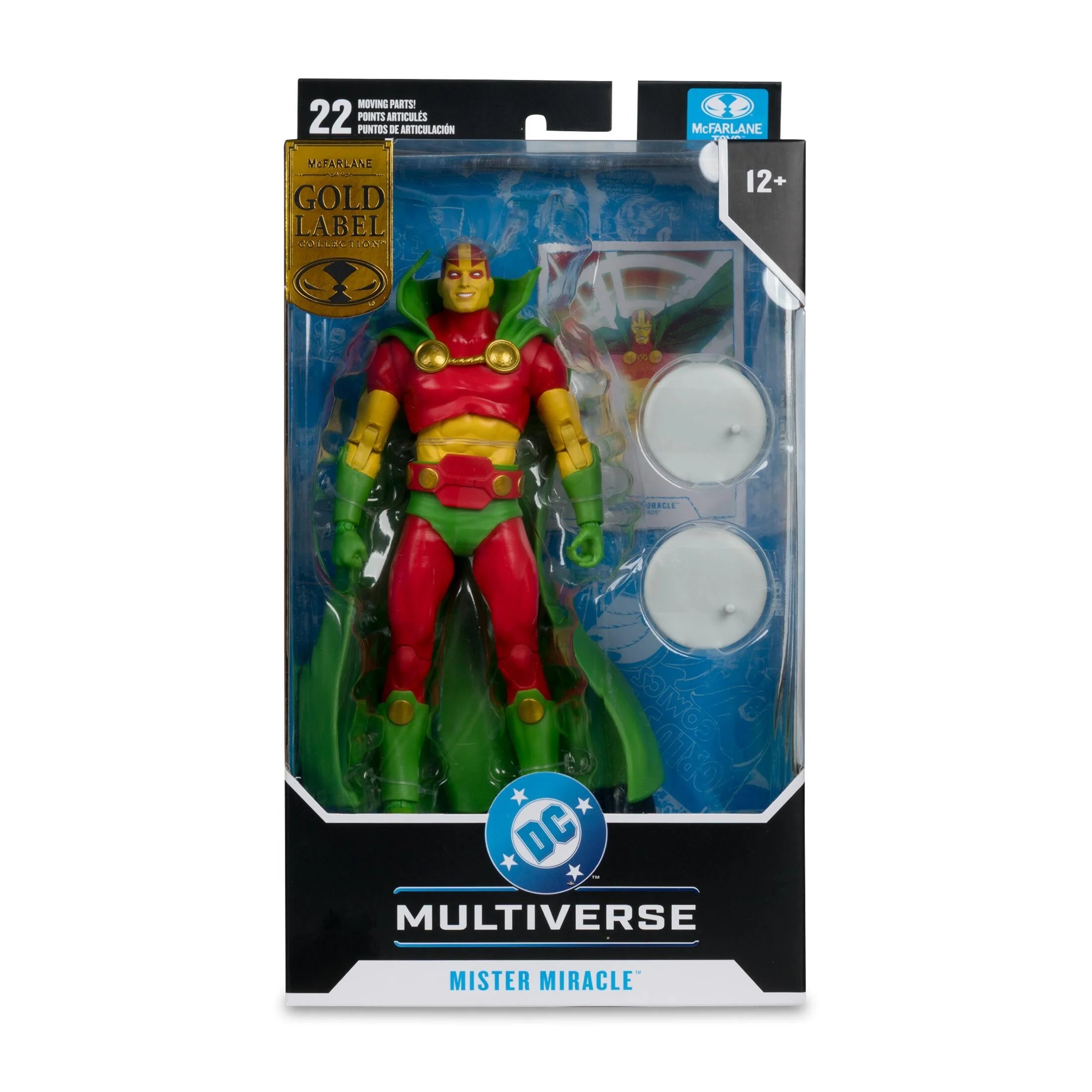 PREVENTA DC Multiverse Mister Miracle (New Gods) Gold Label McFarlane (Primer pago/anticipo)