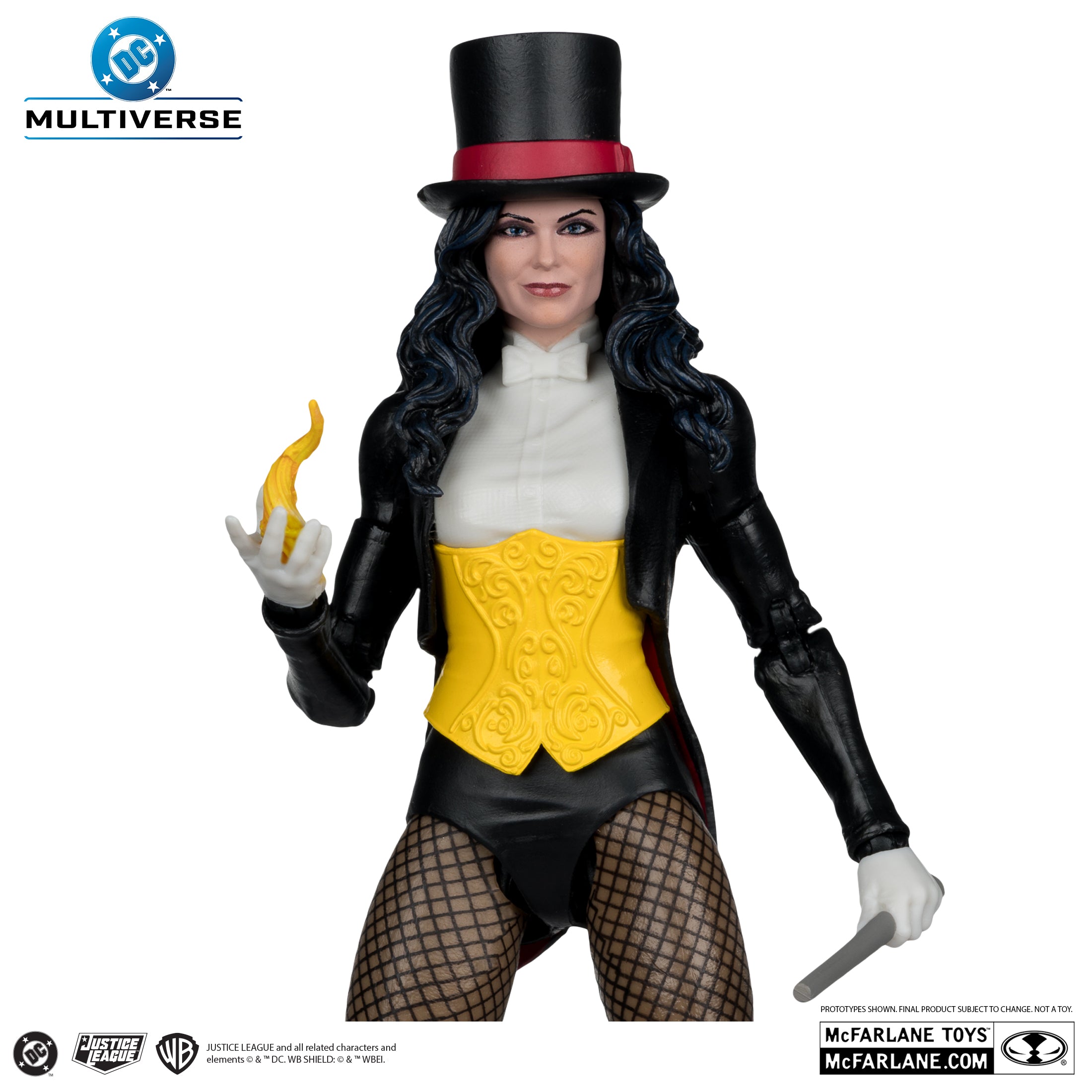 PREVENTA DC Multiverse Zatanna with Detective Chimp (DC Classic) Collector Edition McFarlane (Primer pago/anticipo)
