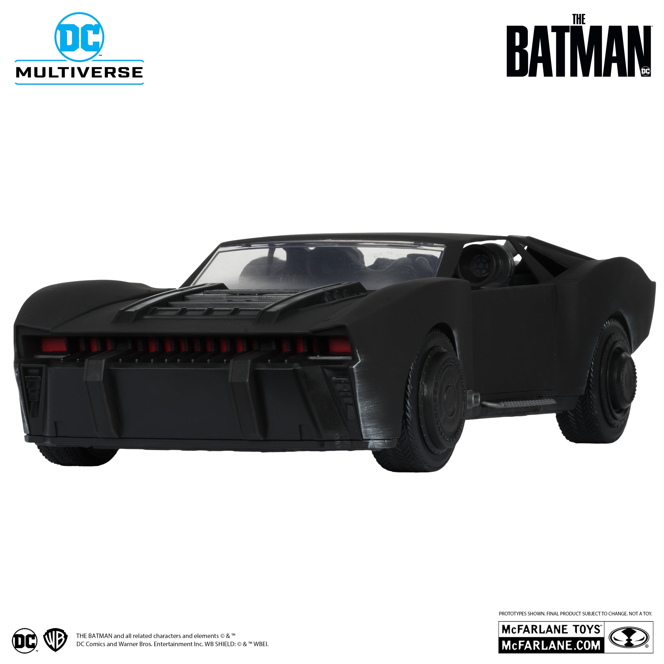 PREVENTA DC Multiverse Batmobile (The Batman) Gold Label McFarlane (Primer pago/anticipo)