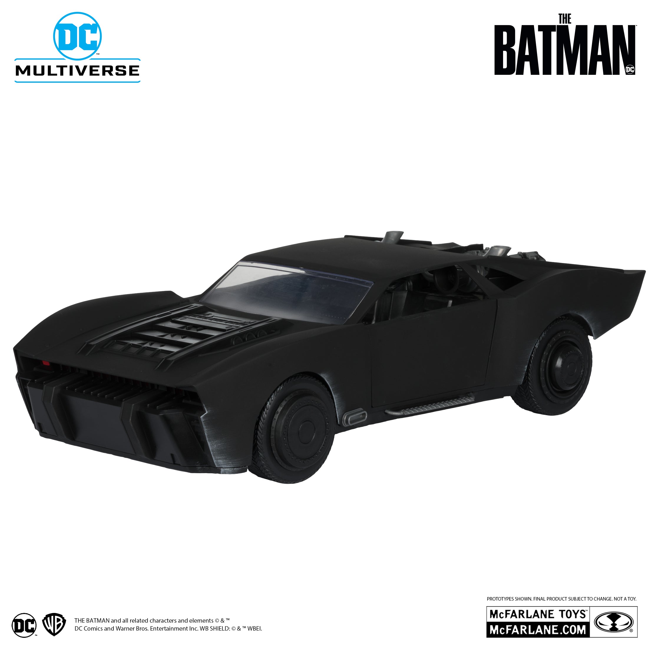 PREVENTA DC Multiverse Batmobile (The Batman) Gold Label McFarlane (Primer pago/anticipo)