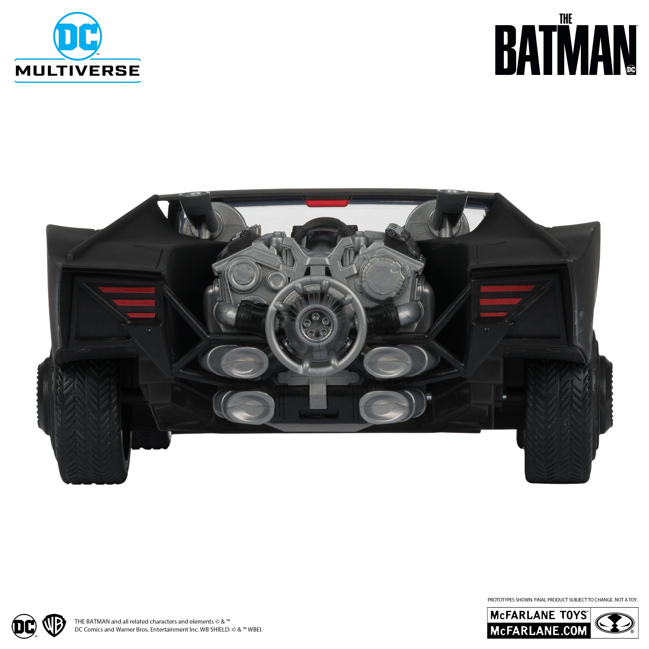 PREVENTA DC Multiverse Batmobile (The Batman) Gold Label McFarlane (Primer pago/anticipo)