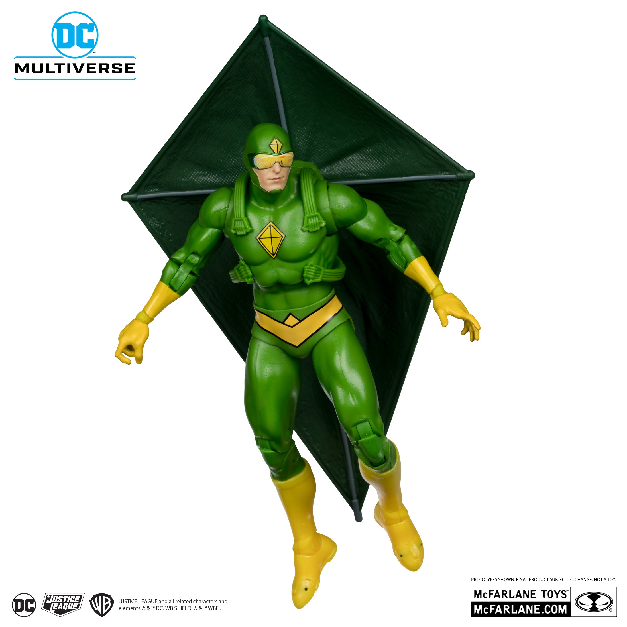 PREVENTA DC Multiverse Kite-Man (Batman Rogues) Gold Label Collector Edition McFarlane (Primer pago/anticipo)