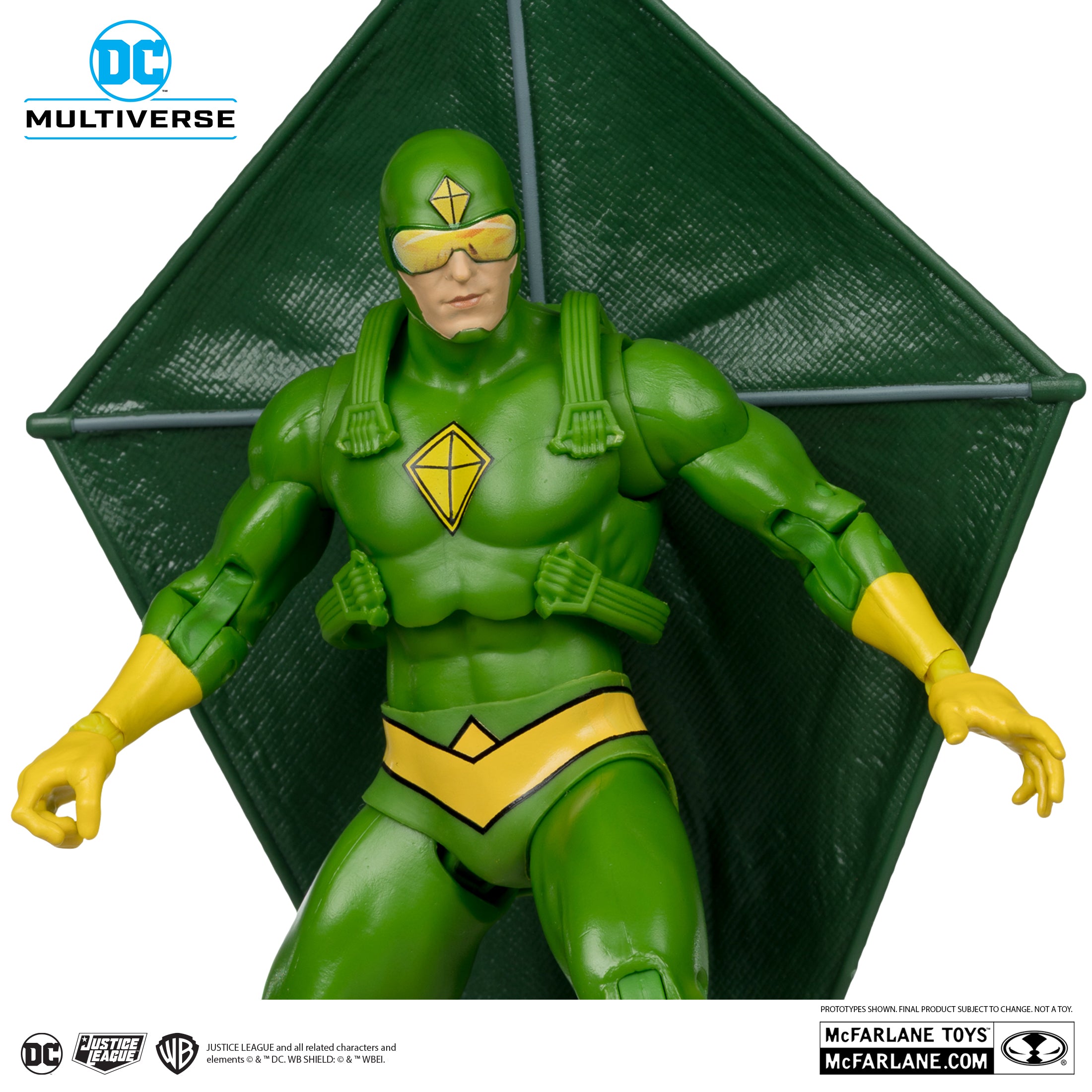 PREVENTA DC Multiverse Kite-Man (Batman Rogues) Gold Label Collector Edition McFarlane (Primer pago/anticipo)