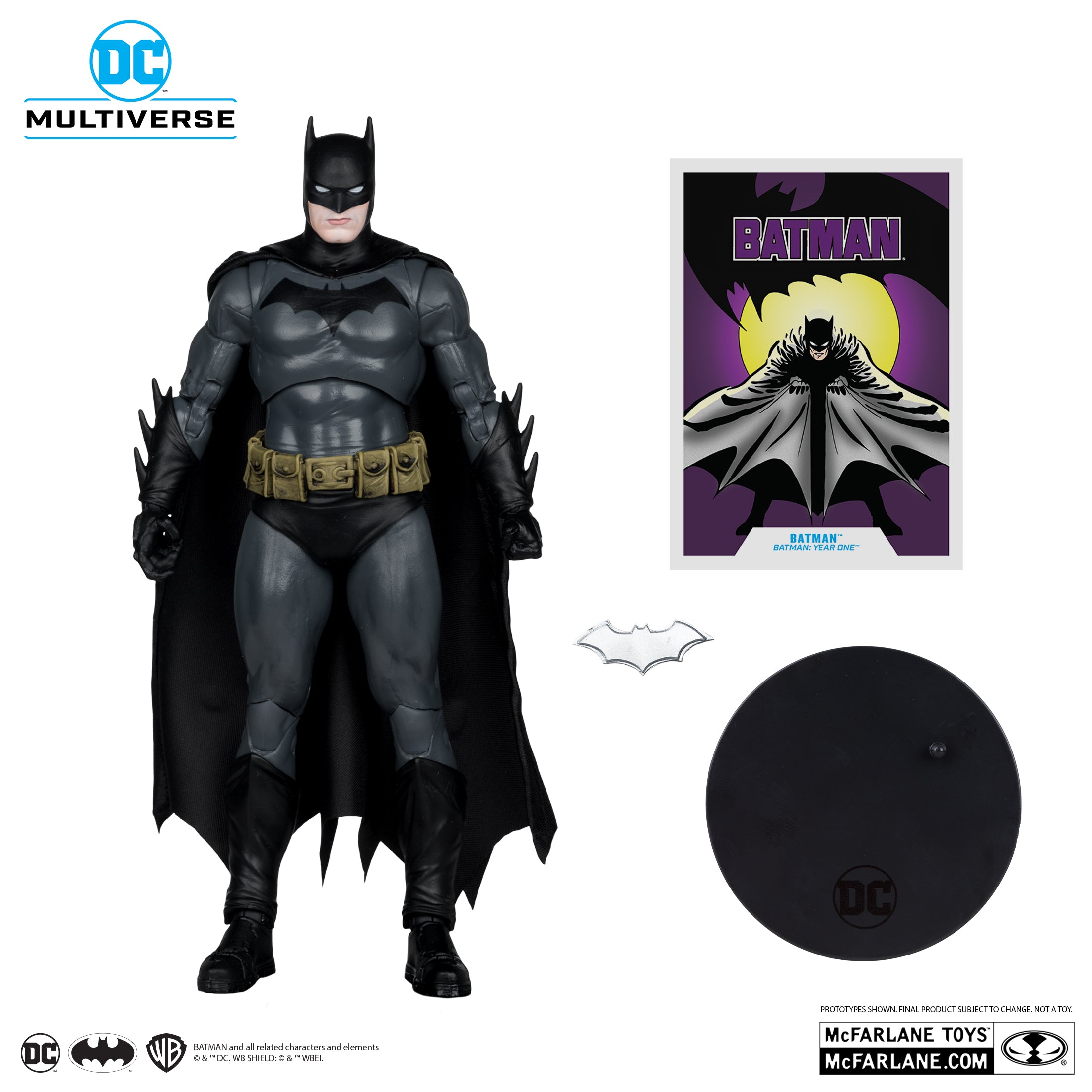 PREVENTA DC Multiverse Batman (Batman: Year One Part 4) Gold Label McFarlane (Primer pago/anticipo)