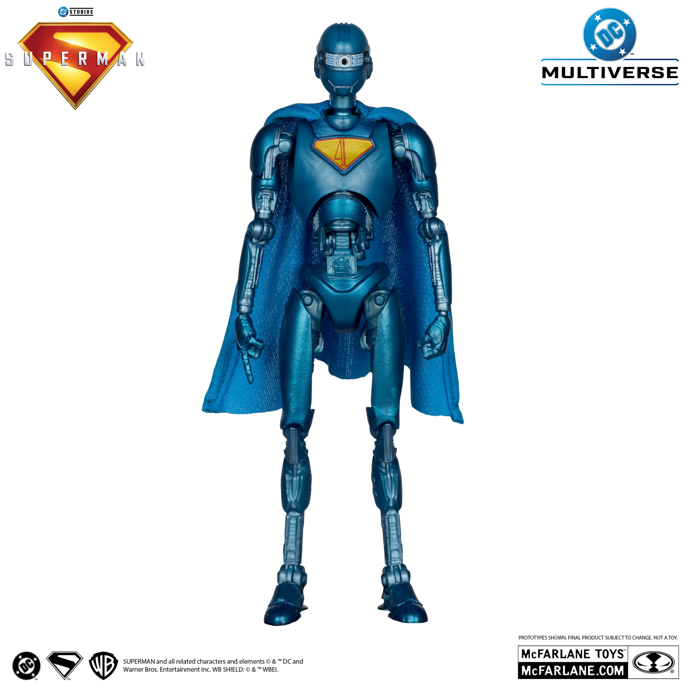DC Multiverse Superman (2025) Superman Robot Deluxe Theatrical Edition Red Platinum Edition McFarlane