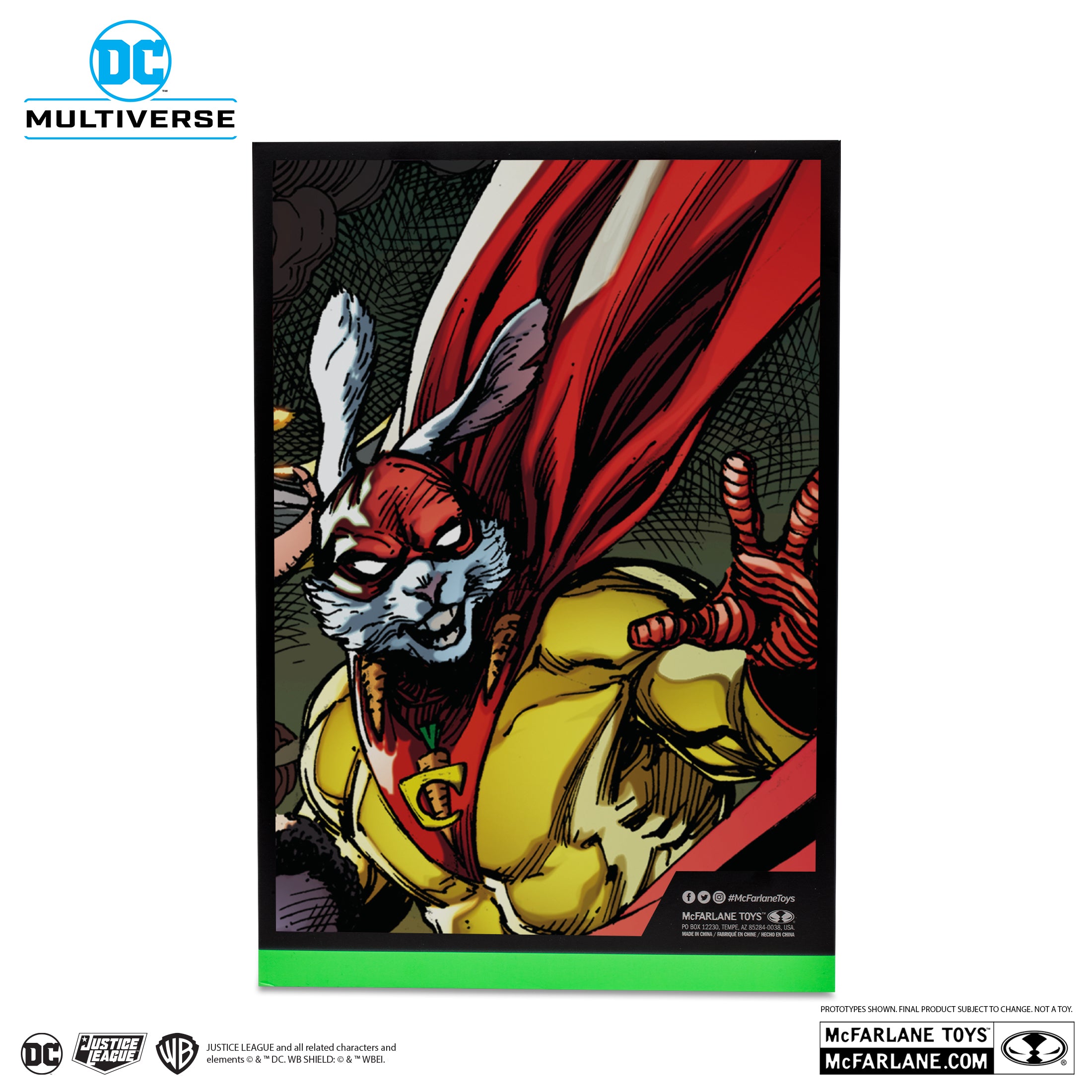 PREVENTA DC Multiverse Captain Carrot (Justice League Incarnate) Glow In The Dark Edition Gold Label McFarlane (Primer pago/anticipo)