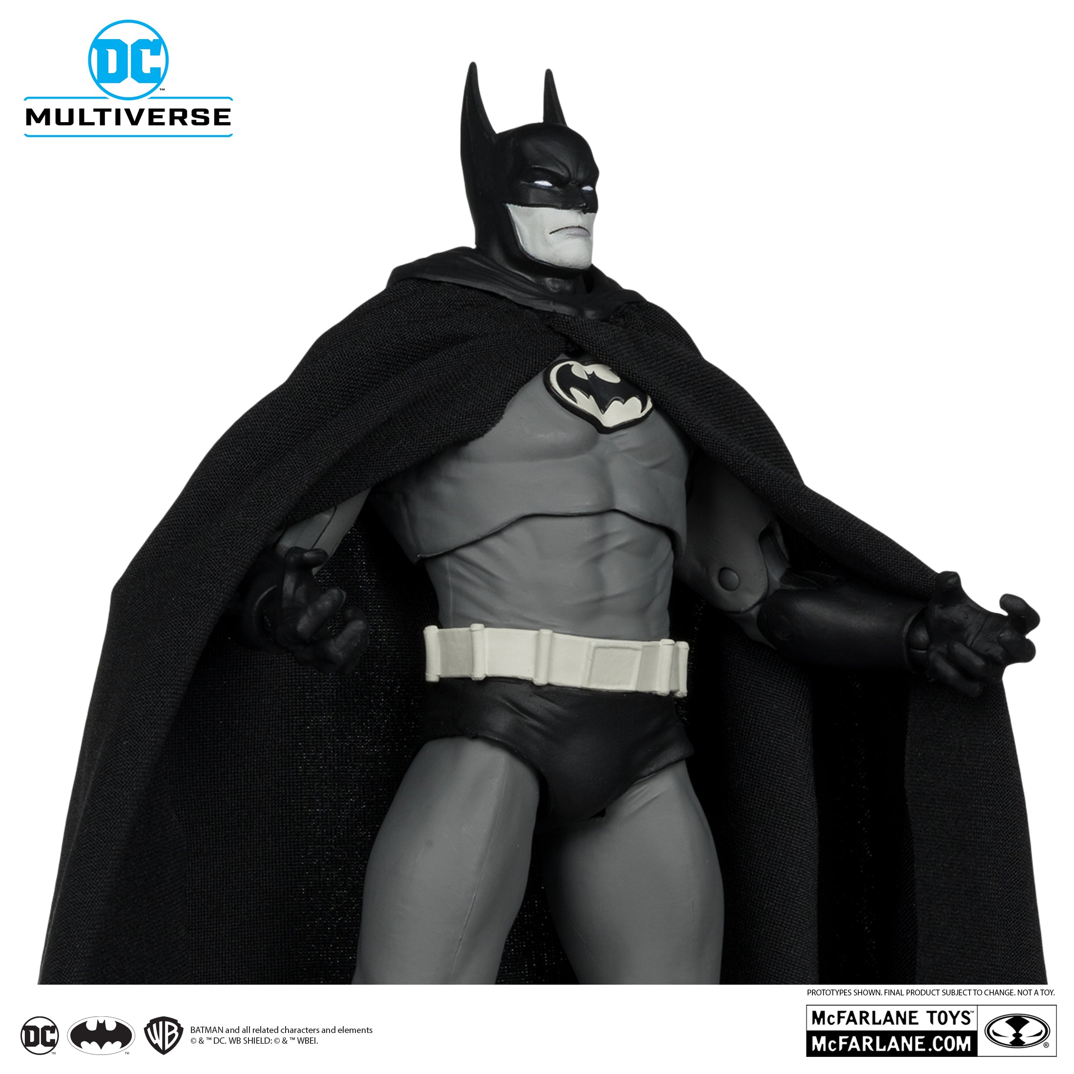 DC Multiverse Batman Year Two Black and White Accent Edition Gold Label McFarlane