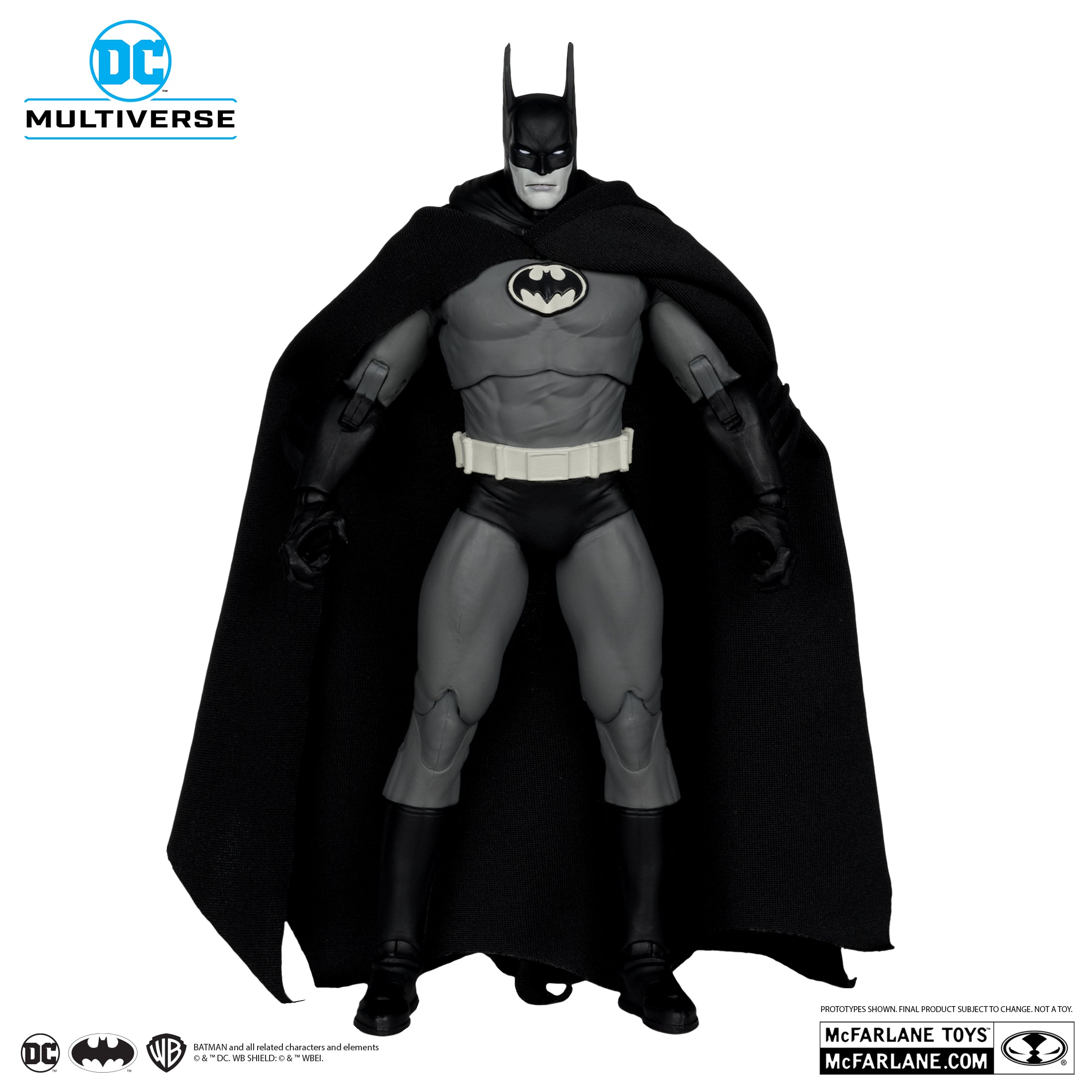 DC Multiverse Batman Year Two Black and White Accent Edition Gold Label McFarlane