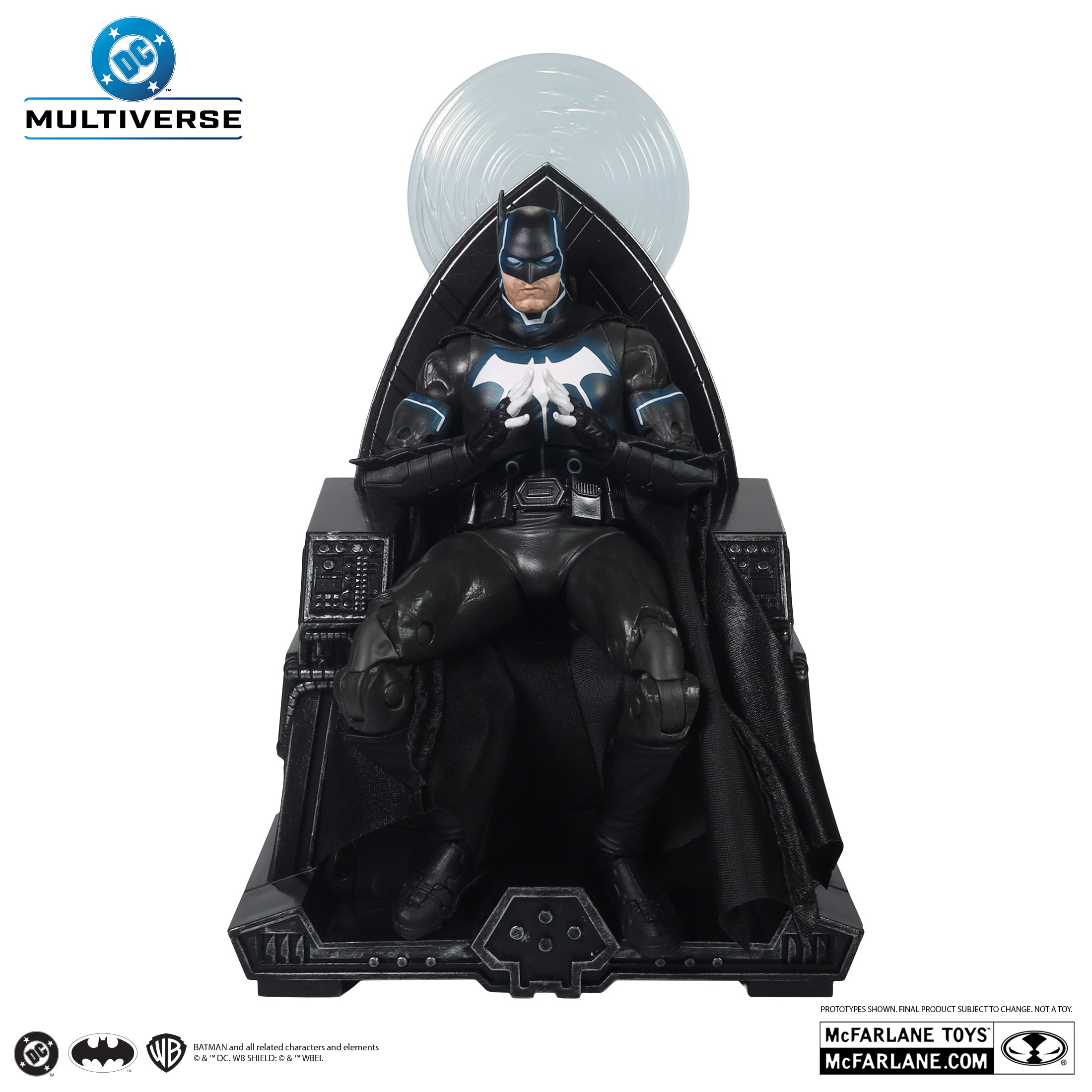 PREVENTA DC Multiverse Batman with Mobius Chair (Darkseid War) Collector Edition Exclusivo McFarlane (Primer pago/anticipo)