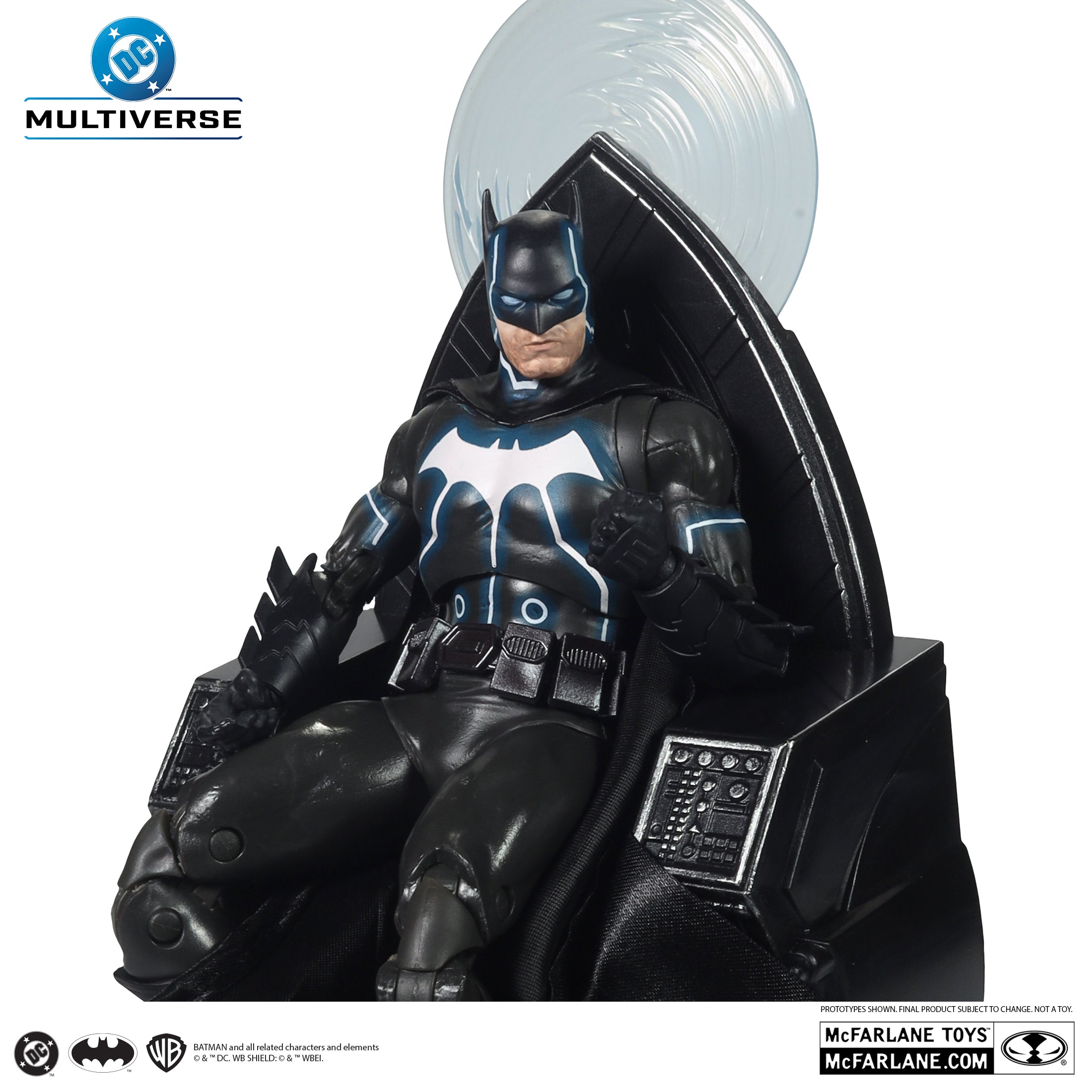 PREVENTA DC Multiverse Batman with Mobius Chair (Darkseid War) Collector Edition Exclusivo McFarlane (Primer pago/anticipo)