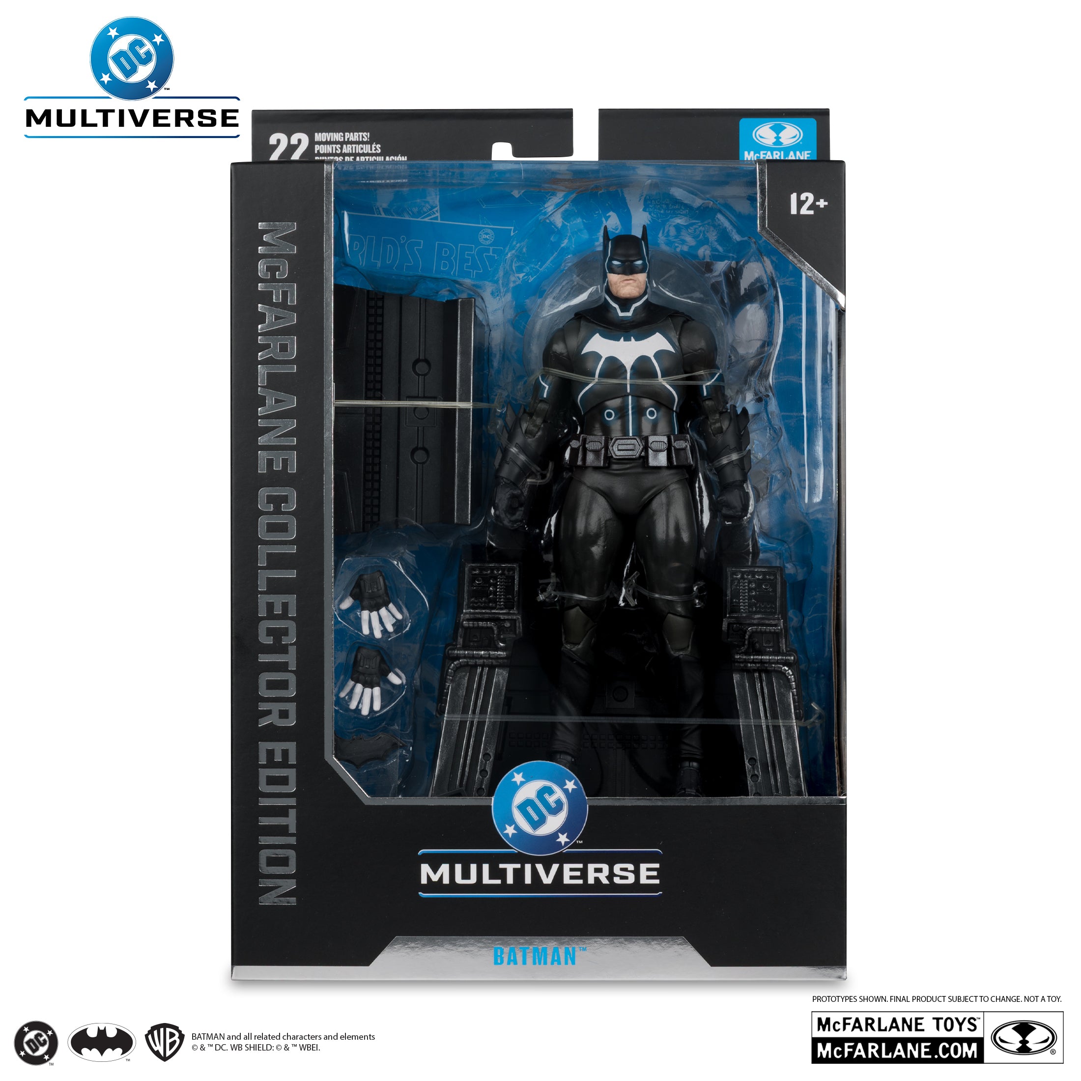 PREVENTA DC Multiverse Batman with Mobius Chair (Darkseid War) Collector Edition Exclusivo McFarlane (Primer pago/anticipo)
