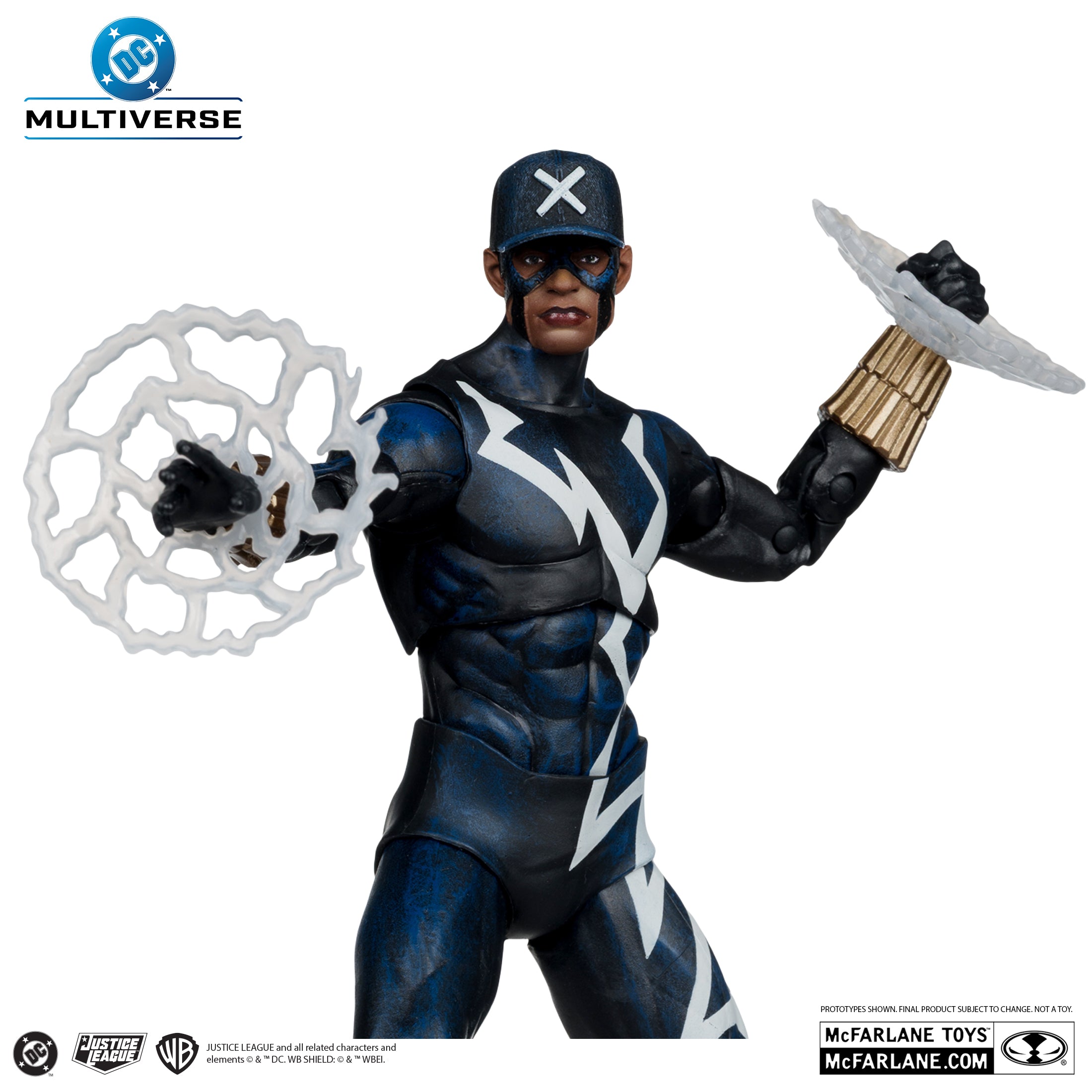 PREVENTA DC Multiverse Static (Trial By Fire) Gold Label McFarlane (Primer pago/anticipo)
