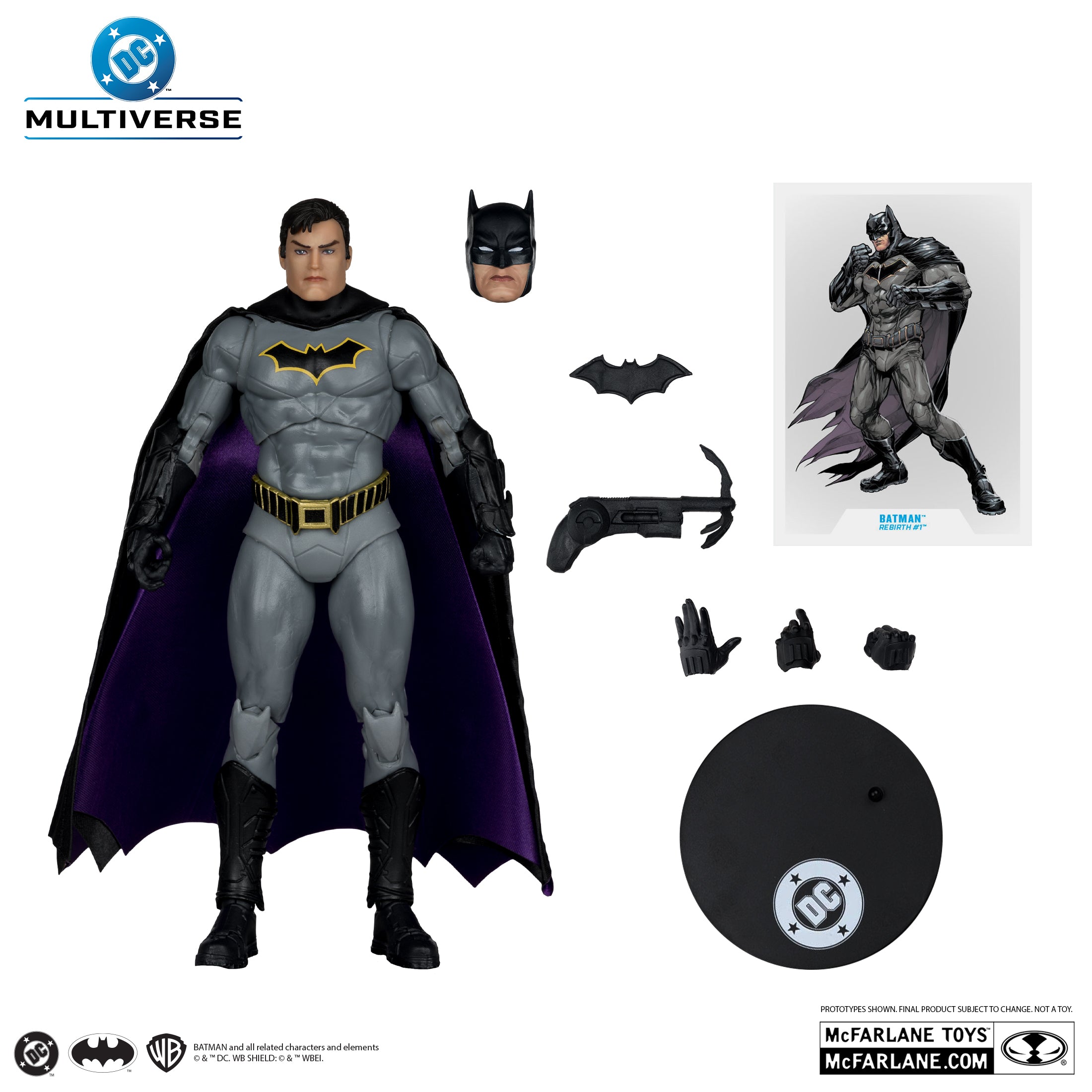 DC Multiverse Batman (DC Rebirth) Gold Label McFarlane