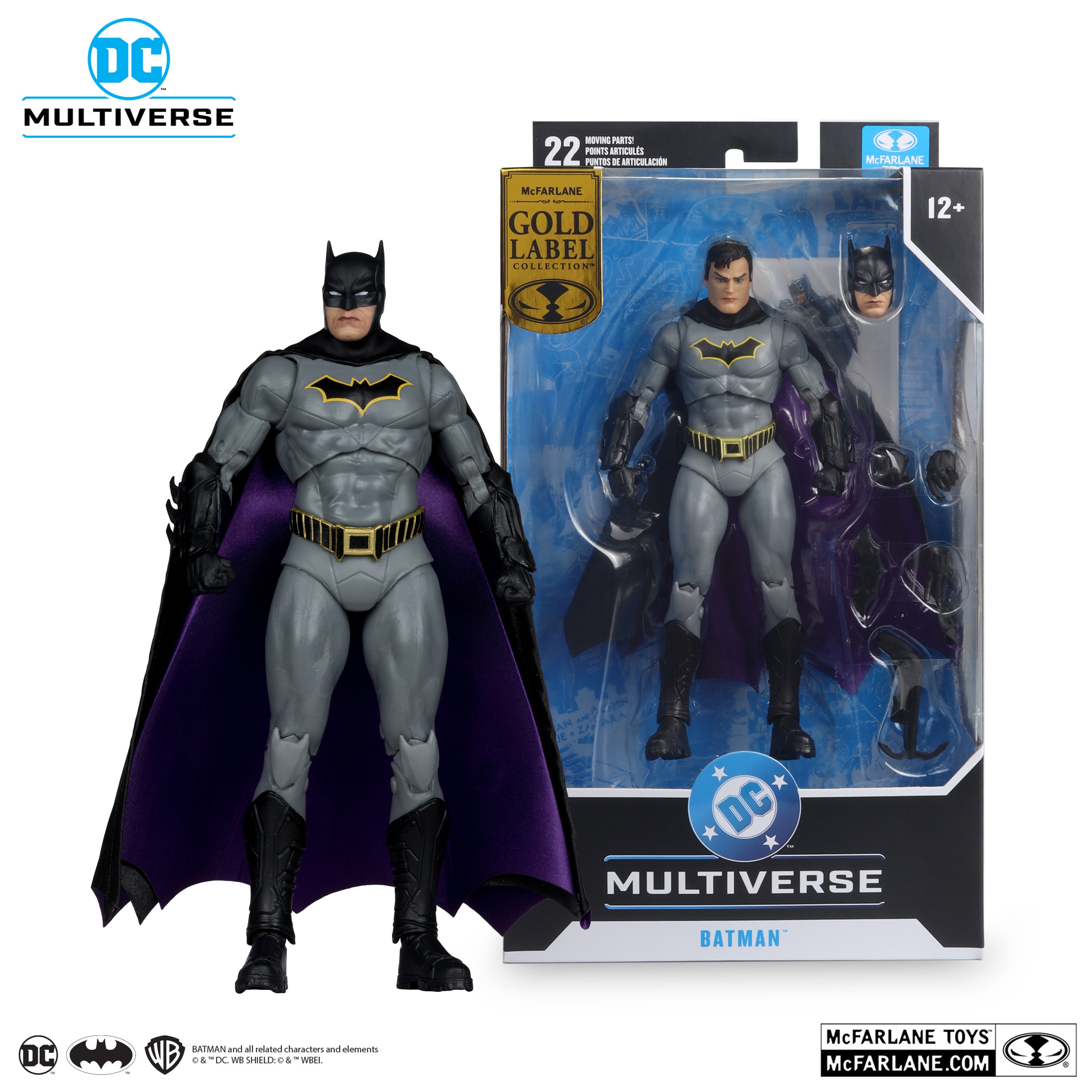 DC Multiverse Batman (DC Rebirth) Gold Label McFarlane