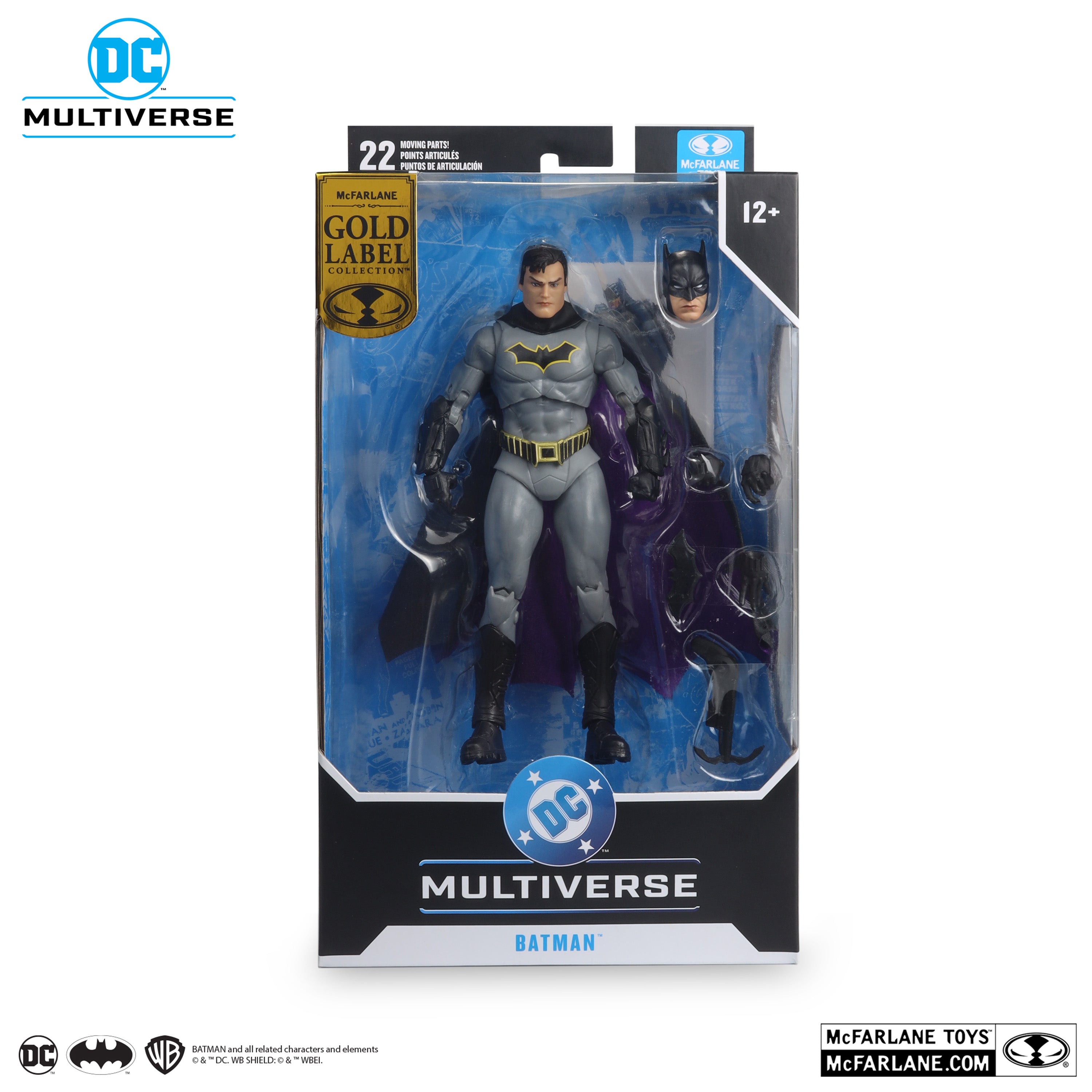 DC Multiverse Batman (DC Rebirth) Gold Label McFarlane