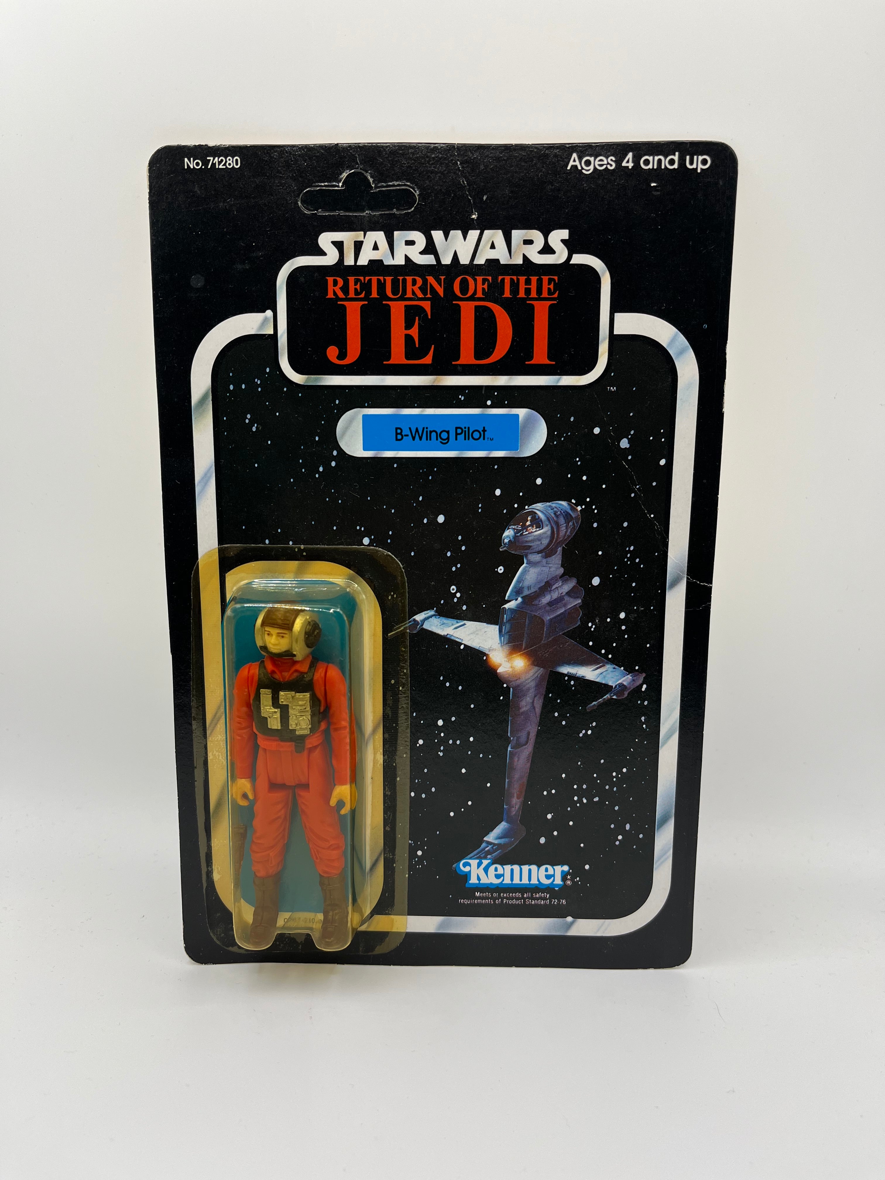Star Wars Return Of The Jedi B-Wing Pilot Kenner Unpunched