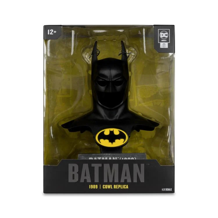 PREVENTA DC Direct Batman (1989) Batman Cowl 1/3 Scale Replica McFarlane (Primer pago/anticipo)