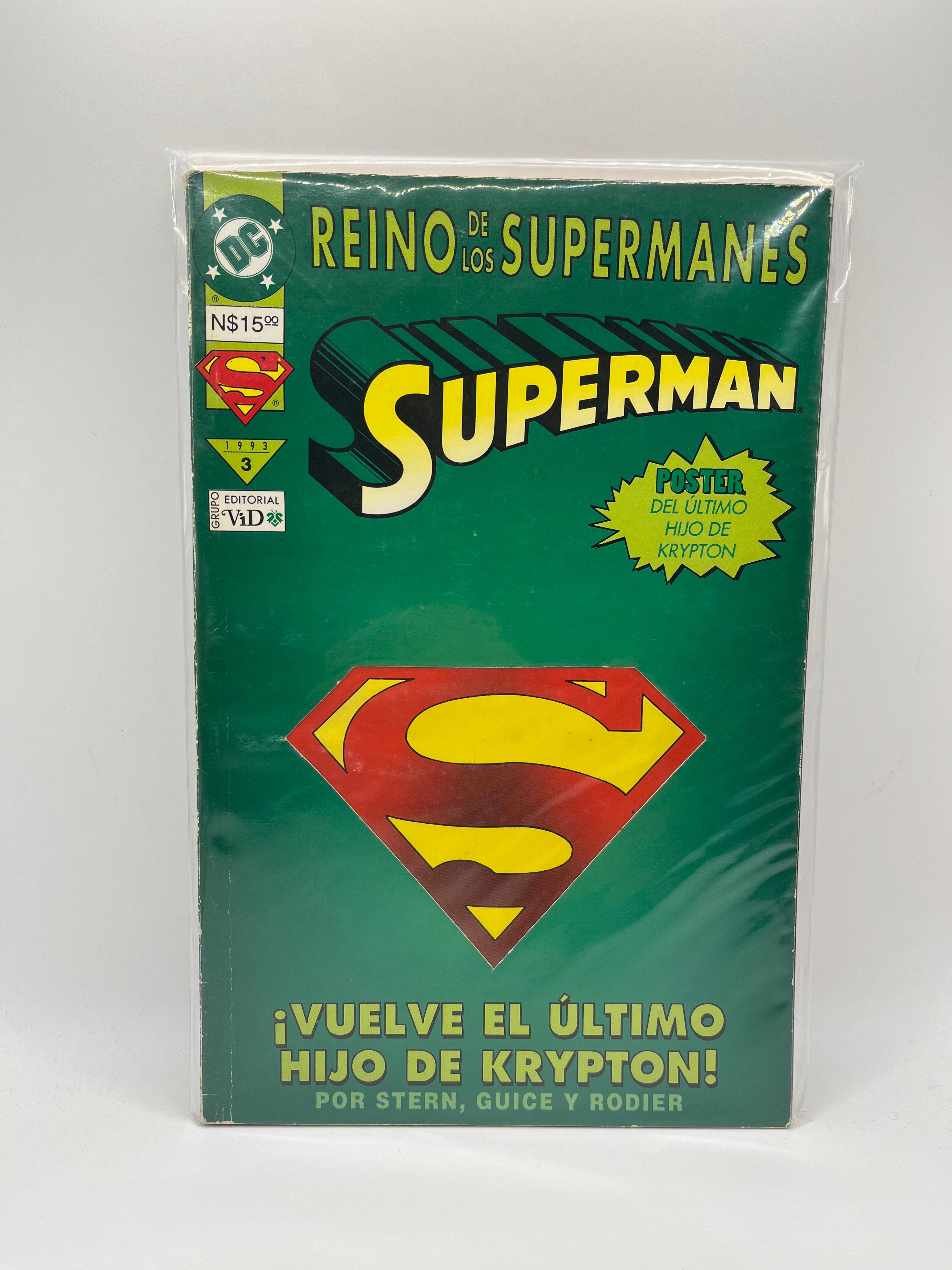 Superman Reino De Los Supermanes Tomos 1-4 DC Comics Grupo ViD Español