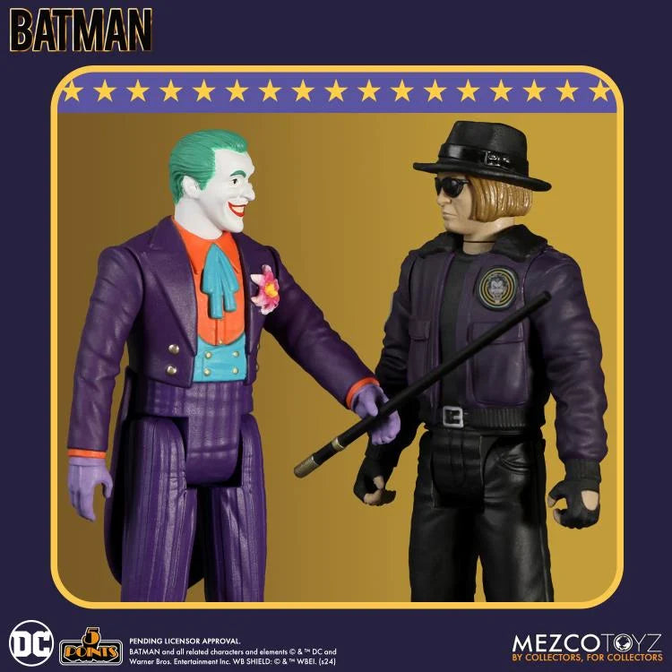 PREVENTA DC Comics Batman (1989) 5 Points Set de 3 Figuras Mezco Toyz (Primer pago/anticipo)