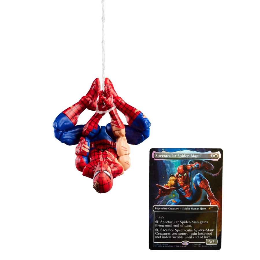 PREVENTA Marvel Legends Magic The Gathering Marvel's Spider-Man Spectacular Spider-Man Hasbro (Primer pago/anticipo)