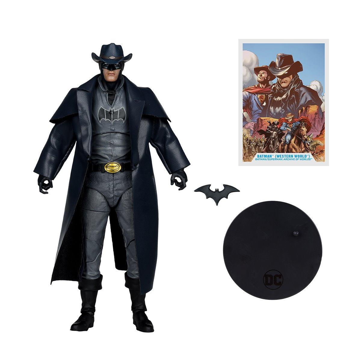 PREVENTA DC Multiverse Batman/Superman: The Archive of Worlds Batman (Western World) McFarlane (Primer pago/anticipo)