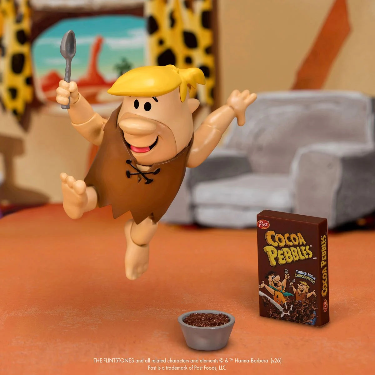 PREVENTA Cocoa Pebbles Barney Rubble Jada Toys (Primer pago/anticipo)