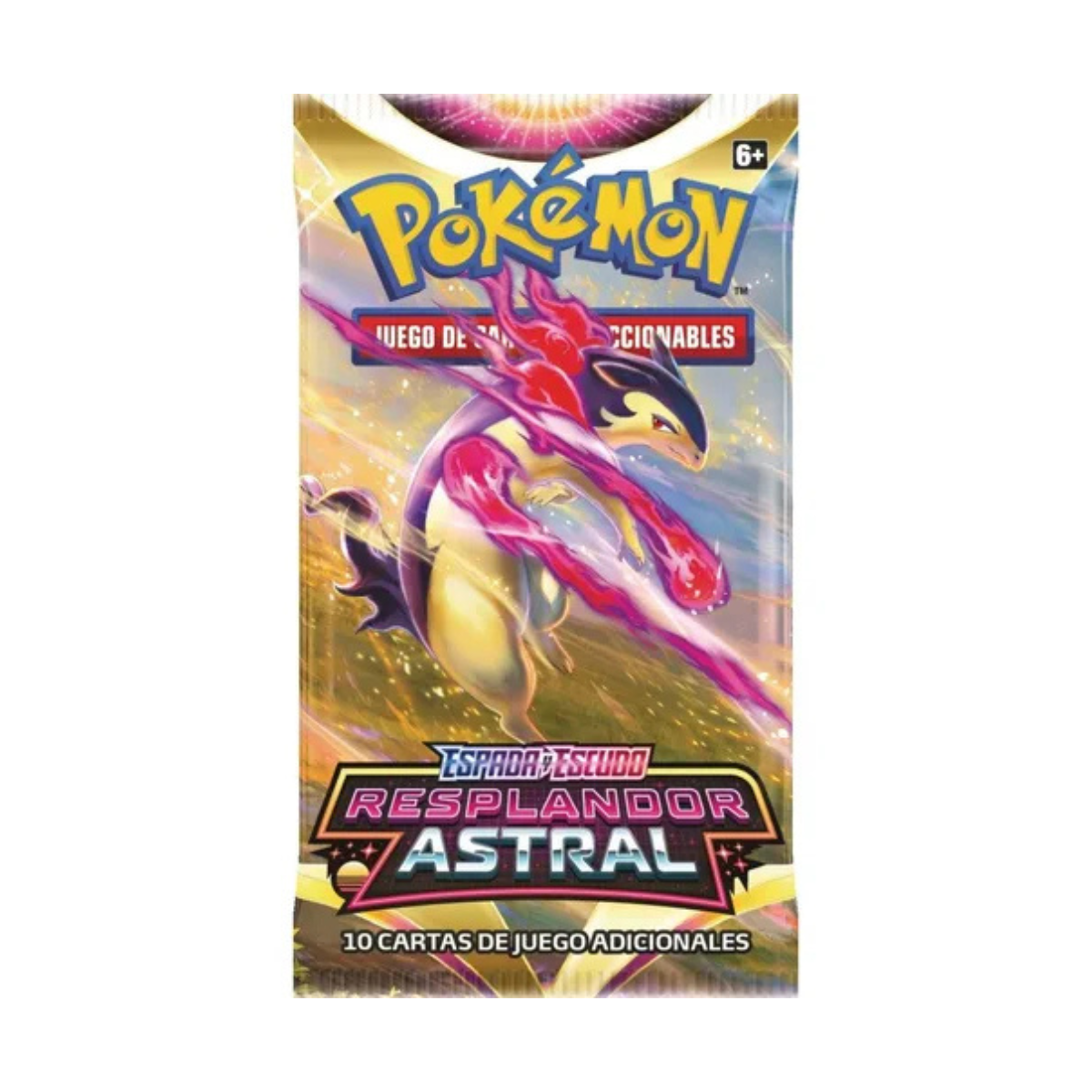 Pokémon TCG Resplandor Astral 6 Booster Pack (6 sobres) Español