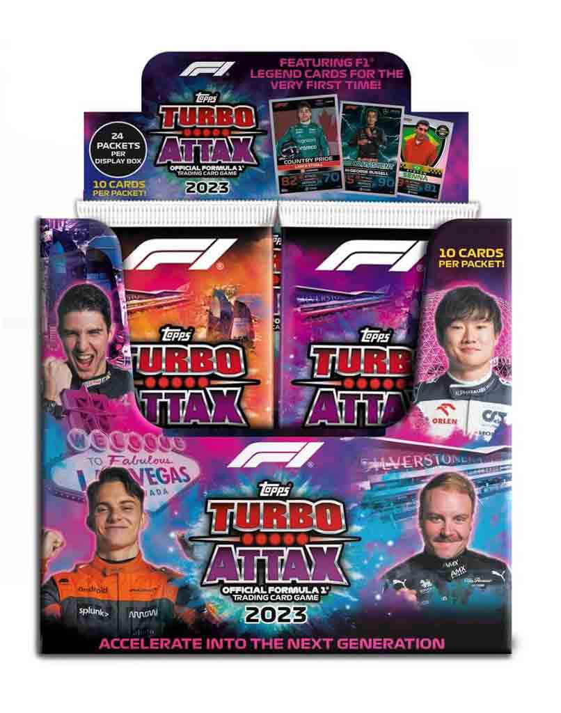 Topps Turbo Attax Formula 1 2023 Season Booster Pack (1 sobre)
