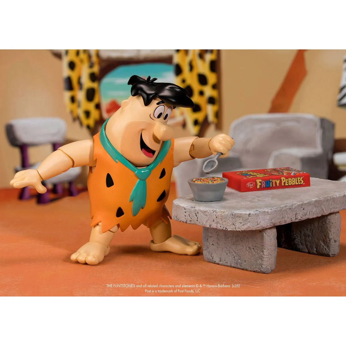PREVENTA Fruity Pebbles Fred Flinstone Jada Toys (Primer pago/anticipo)