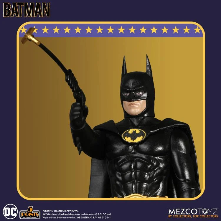 PREVENTA DC Comics Batman (1989) 5 Points Set de 3 Figuras Mezco Toyz (Primer pago/anticipo)