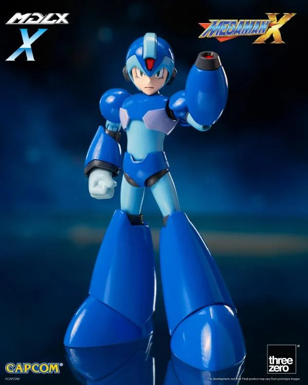 PREVENTA Mega Man X MDLX Articulated Series Mega Man X ThreeZero (Primero pago/anticipo)