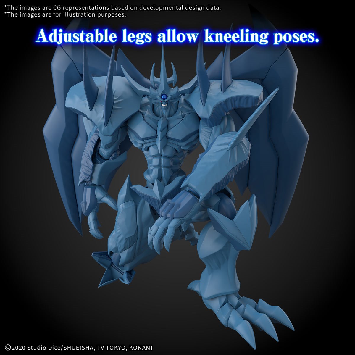 Yu-Gi-Oh! Duel Monsters Figure-rise Standard Amplified Obelisk the Tormentor Model Kit Bandai