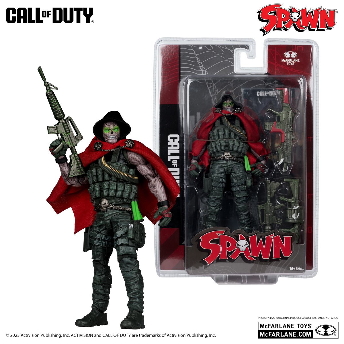 Call of Duty Burned Spawn McFarlane