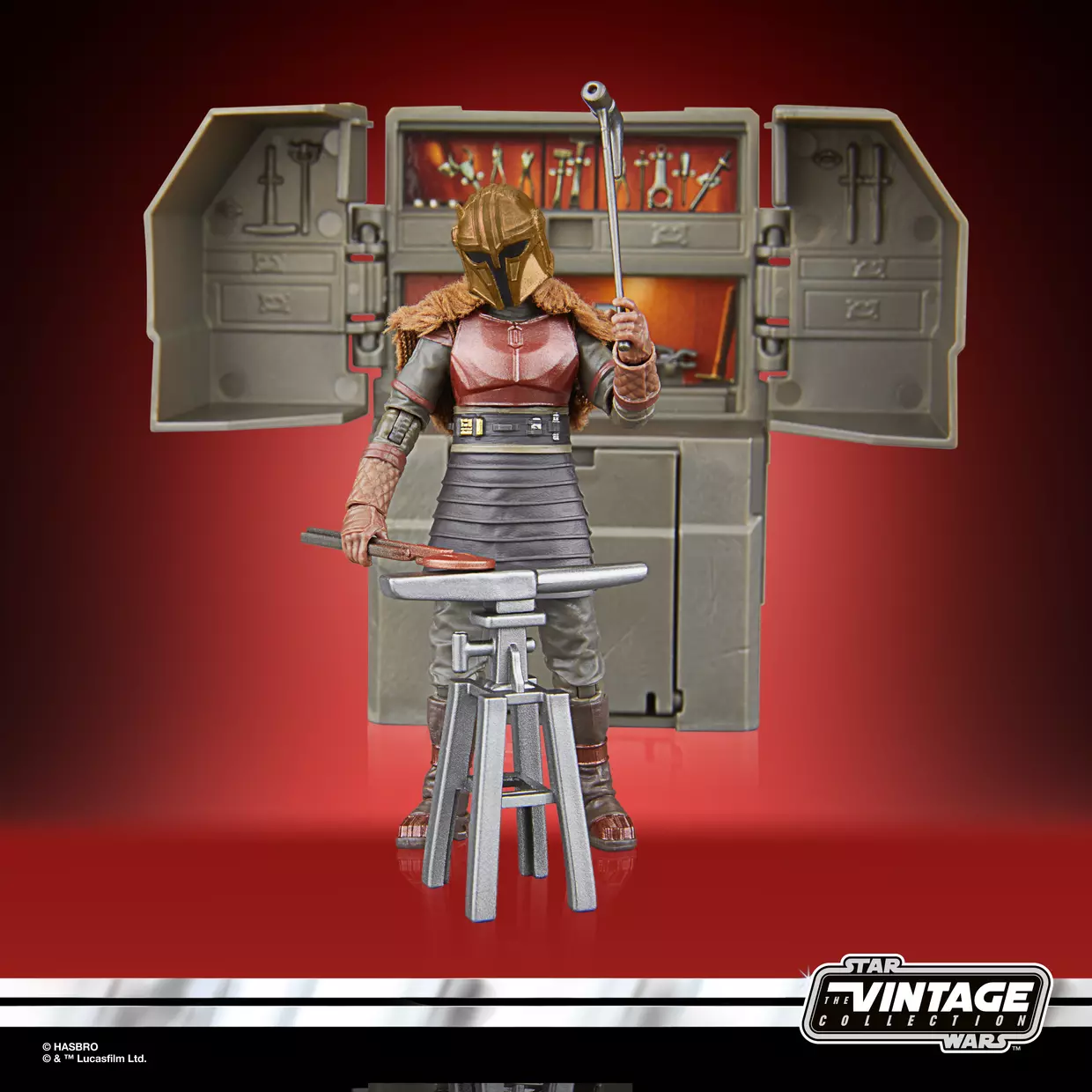 PREVENTA Star Wars The Vintage Collection The Armorer’s Forge Playset Hasbro (Primer pago/anticipo)