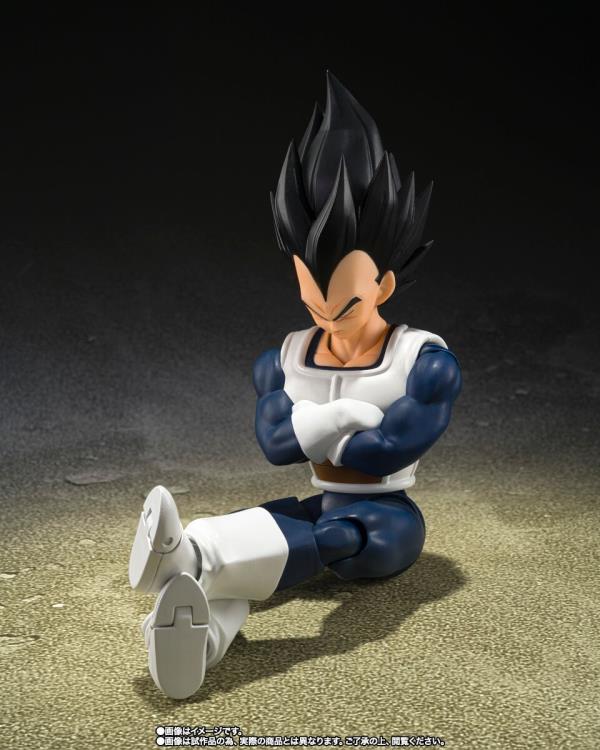 PREVENTA S.H. Figuarts Dragon Ball Z Vegeta (Older Style Battle Clothes) Exclusivo Bandai (Primer pago/anticipo)