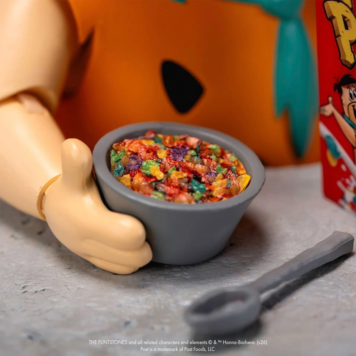 PREVENTA Fruity Pebbles Fred Flinstone Jada Toys (Primer pago/anticipo)