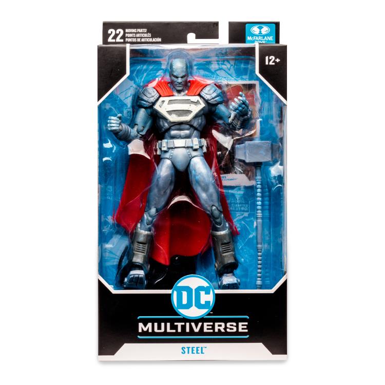 PREVENTA Reign of the Supermen DC Multiverse Steel Action Figure (primer pago/ anticipo)