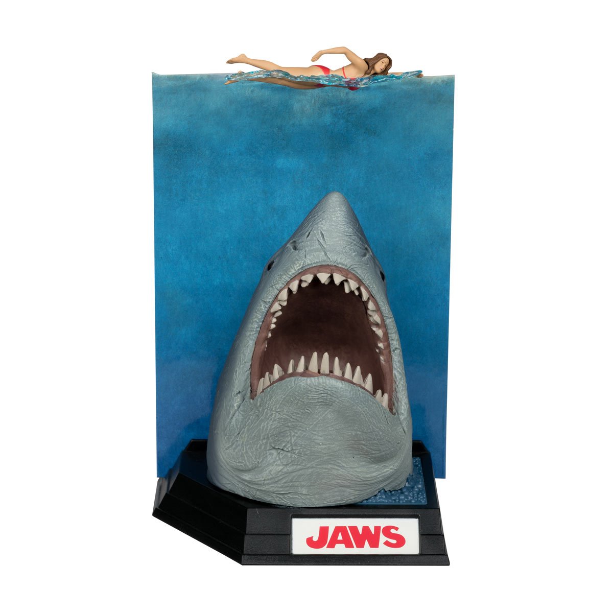 PREVENTA Jaws 50th Anniversary Movie Maniacs Jaws Estatua (Primer pago/anticipo)