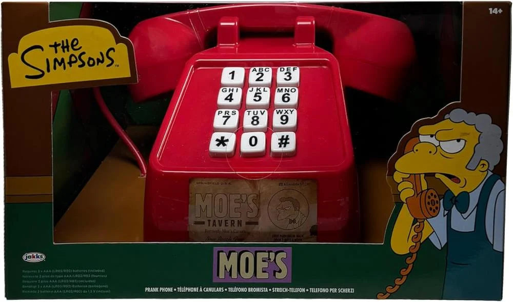 The Simpsons Moe's Tavern Prank Phone