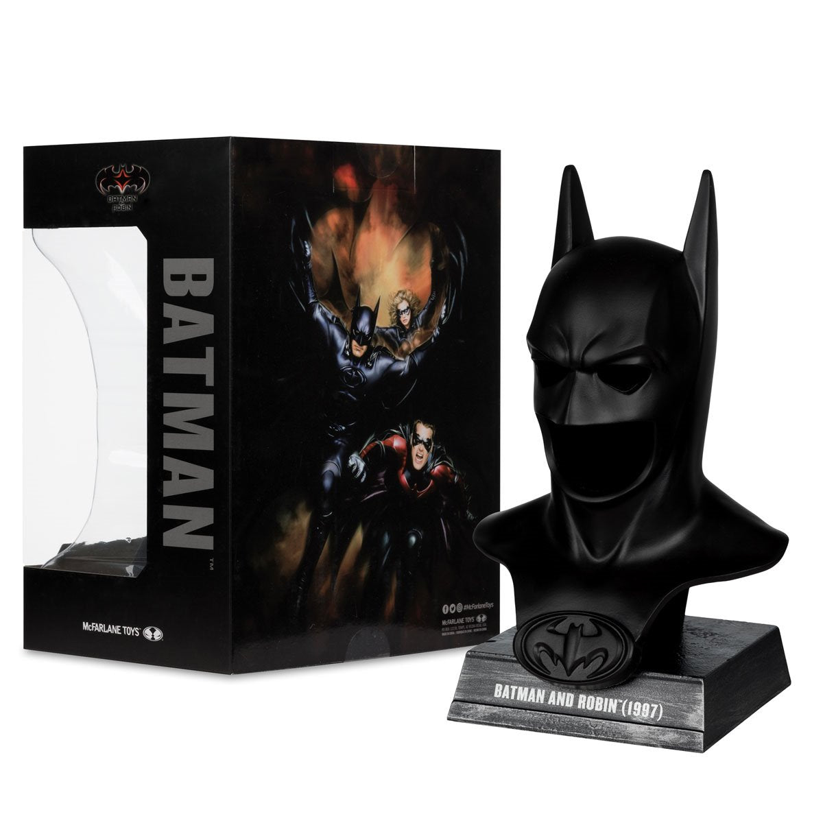 DC Direct Batman: Batman and Robin Batman Cowl 1/3 McFarlane