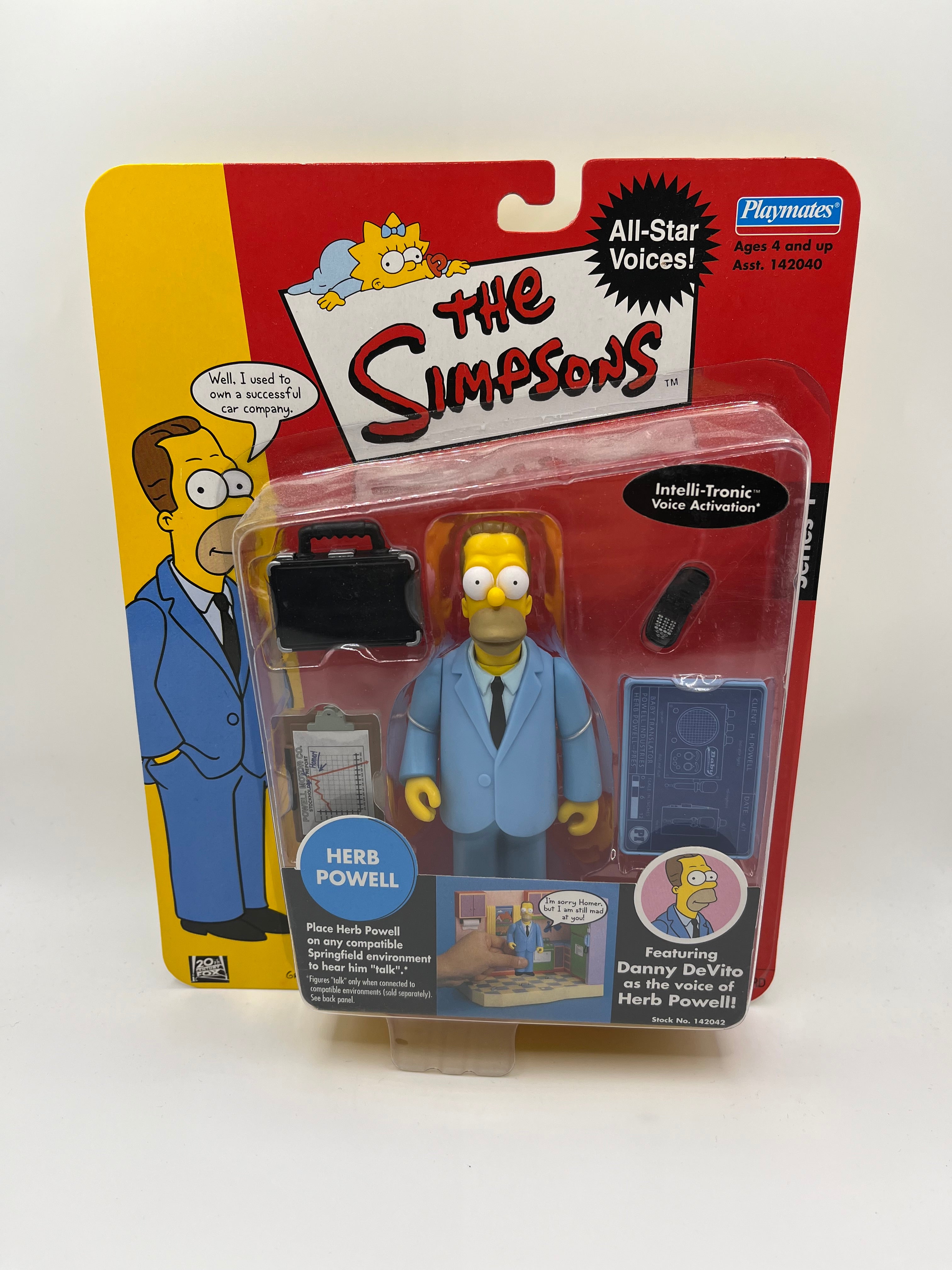 The Simpsons Herb Powell Playmates