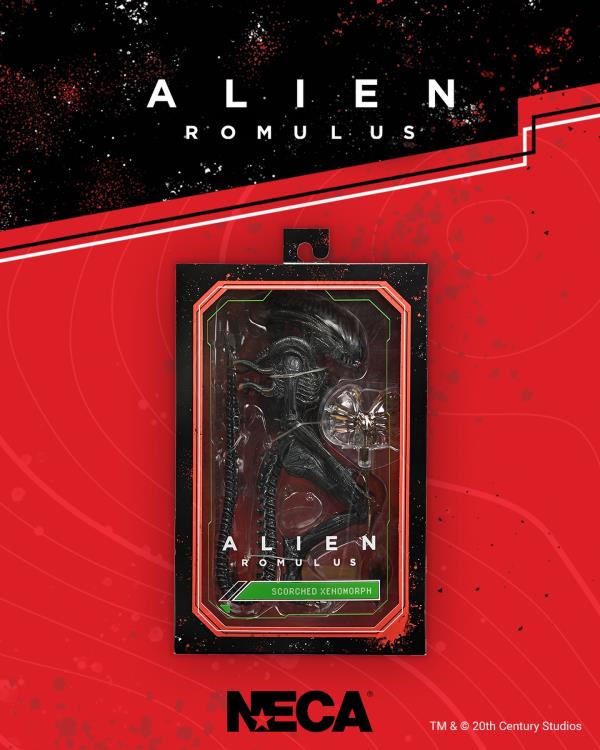 PREVENTA Alien: Romulus Ultimate Scorched Alien Xenomorph NECA (Primer pago/anticipo)