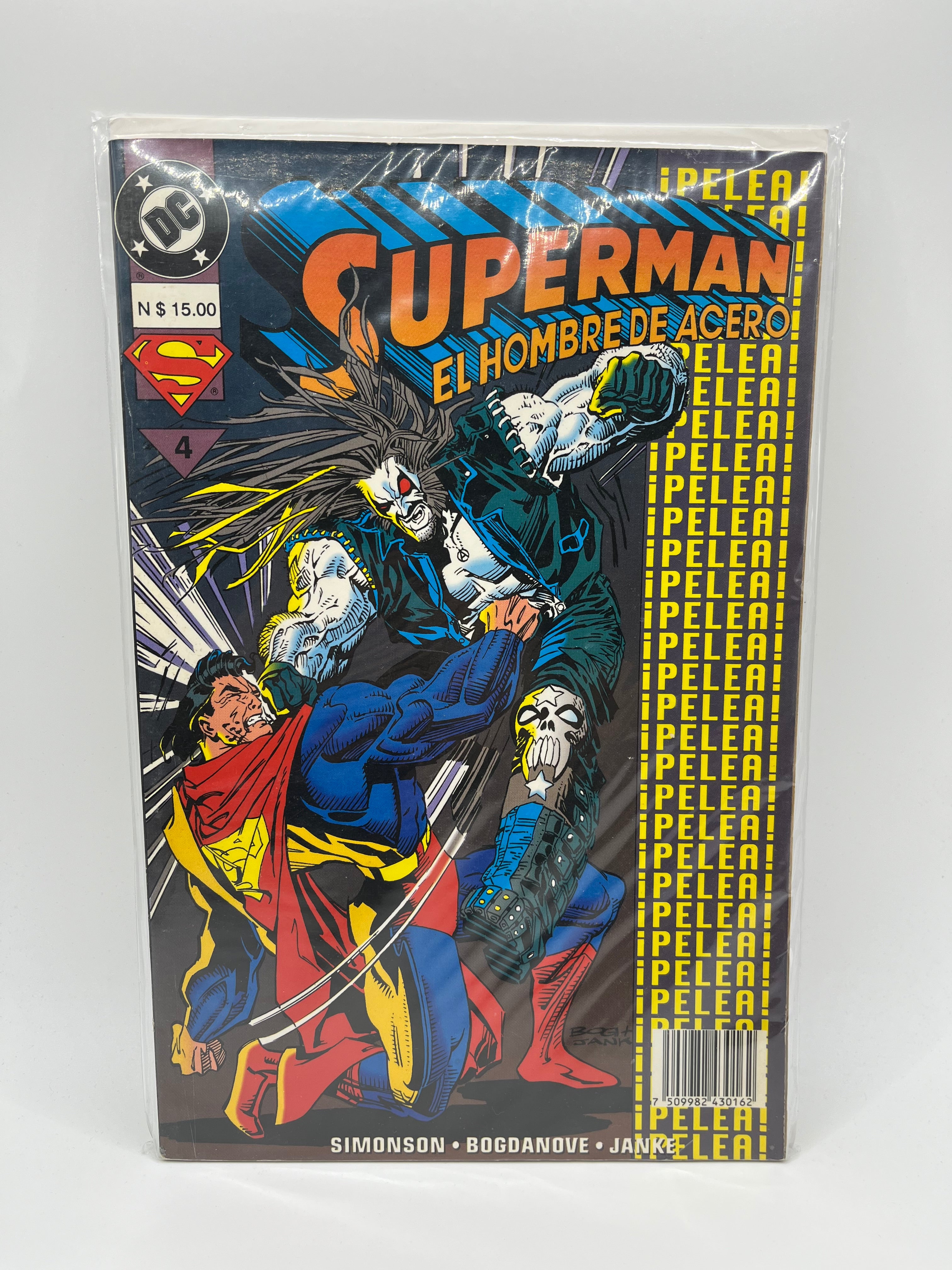 Superman El Hombre De Acero #4 DC Comics Editorial ViD Español
