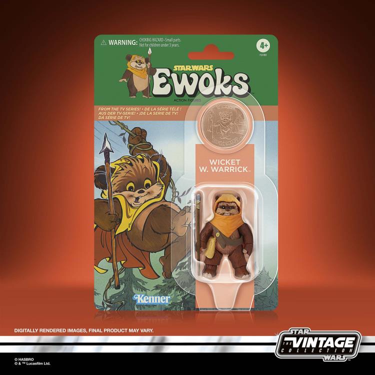 Star Wars: The Vintage Collection Wicket W. Warrick & Kneesaa 2-Pack (Star Wars: Ewoks)