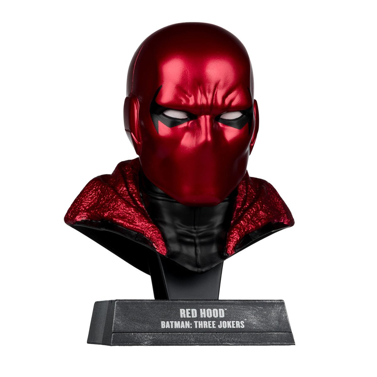PREVENTA DC Direct Batman: Three Jokers Red Hood Cowl 1/3 McFarlane (Primer pago/anticipo)