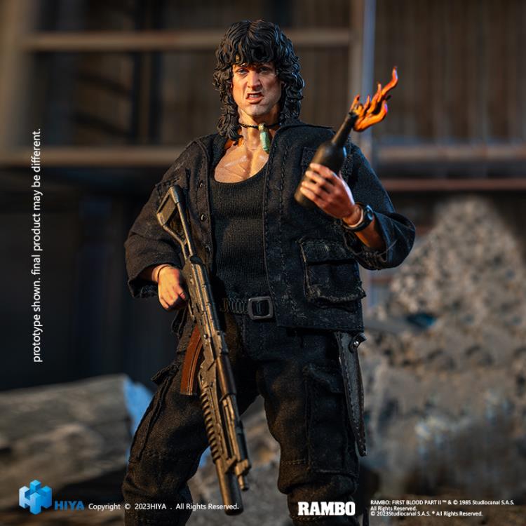 Rambo III Exquisite Super Series John Rambo 1/12 Hiya